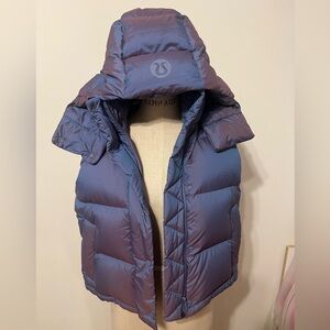 New Lululemon Wunder Puff Cropped Vest Sz 4